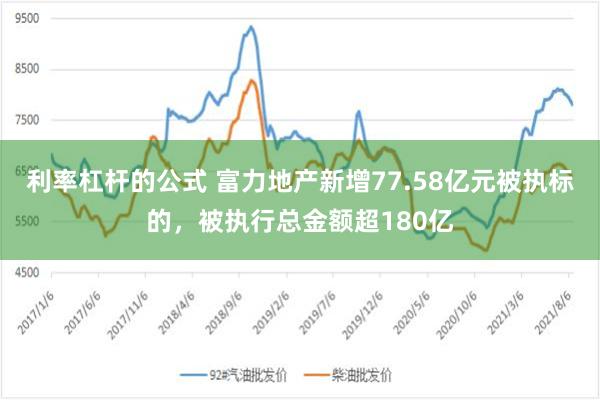 利率杠杆的公式 富力地产新增77.58亿元被执标的，被执行总金额超180亿