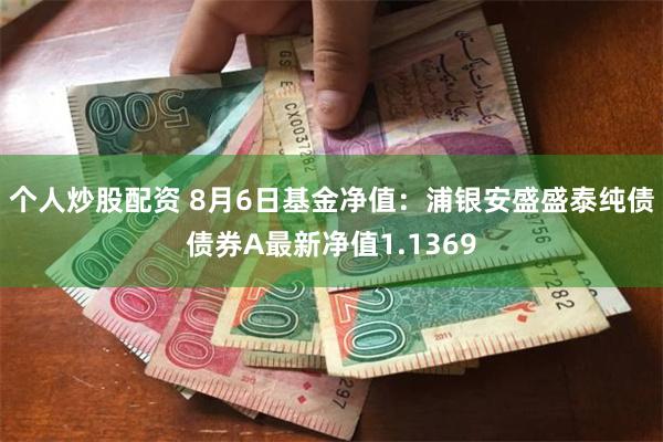 个人炒股配资 8月6日基金净值：浦银安盛盛泰纯债债券A最新净值1.1369