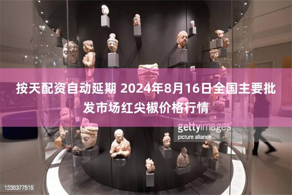 按天配资自动延期 2024年8月16日全国主要批发市场红尖椒价格行情