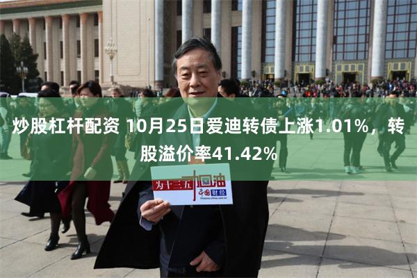 炒股杠杆配资 10月25日爱迪转债上涨1.01%，转股溢价率41.42%